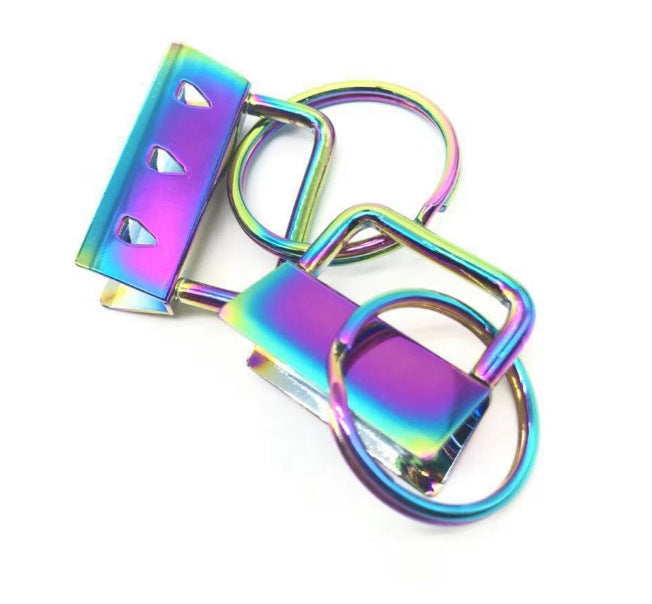 Wholesale Metal Fabric Handmade DIY Horse Mouth Clip Tail Key Chain